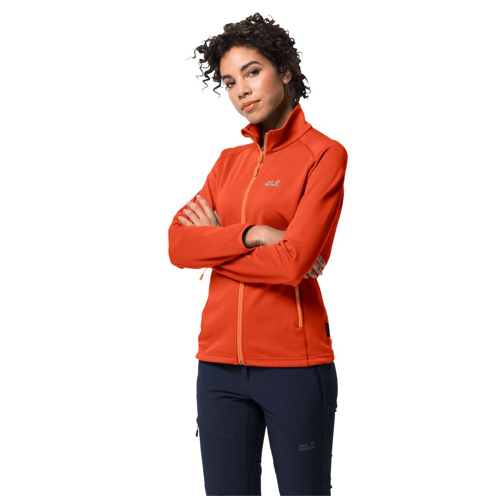 Jack Wolfskin HORIZON Vestes Femme Rouge - ERYNUMI-53